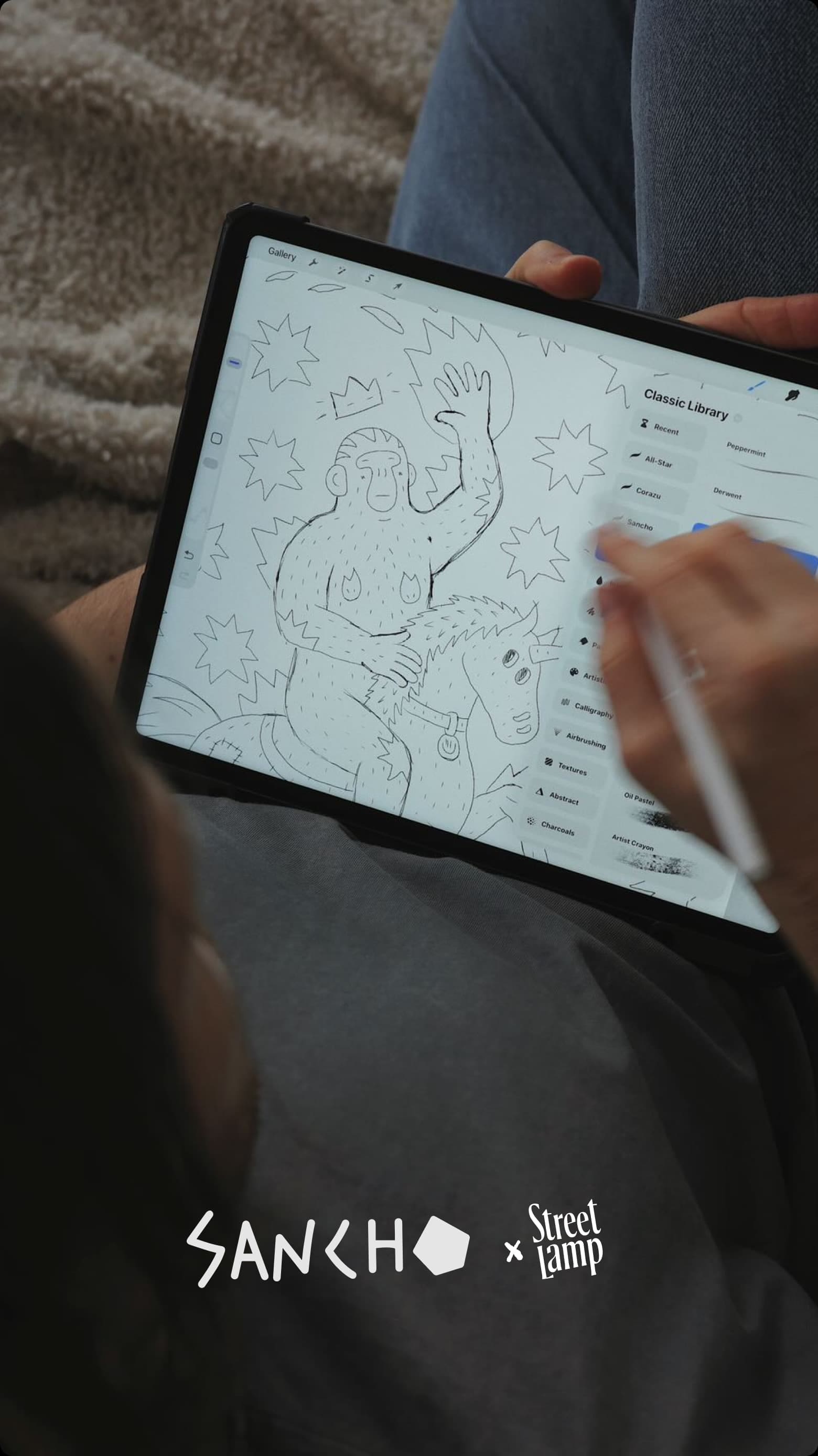 George is having a great time